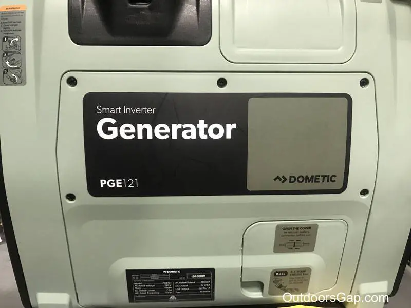 How To Make Your Camping Generator Quiet. Picture Dometic nvertor Generator