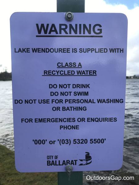 Swimming Lake Wendouree
