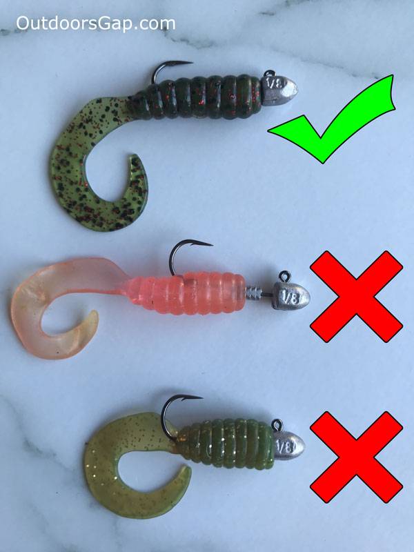 Soft plastic lure rigging mistakes