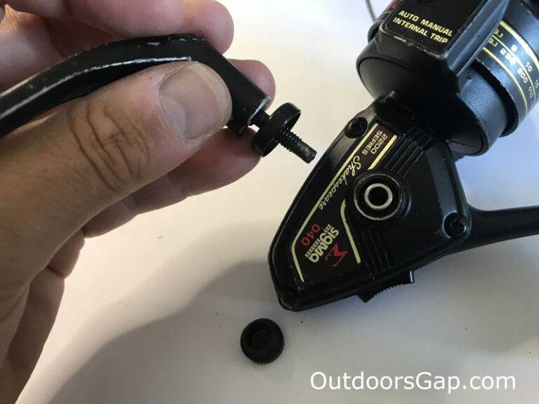 Fishing reel handle replacement and repair Fishing reel handle replacement and repair