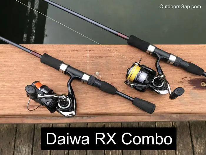 Daiwa RX rod and reel combo
