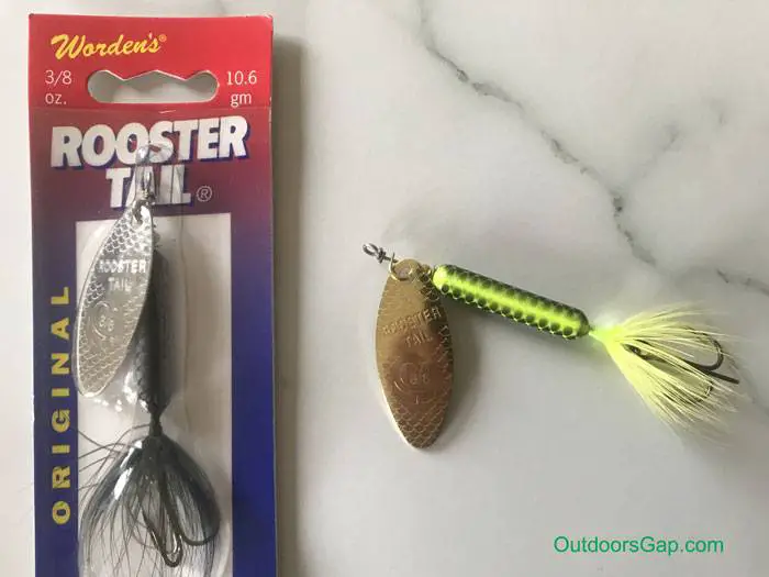 Worden's Rooster Tail Inline Spinners